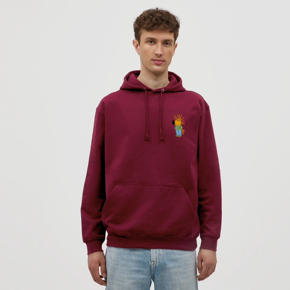 AHS Geblergasse Hoodie - bordeaux