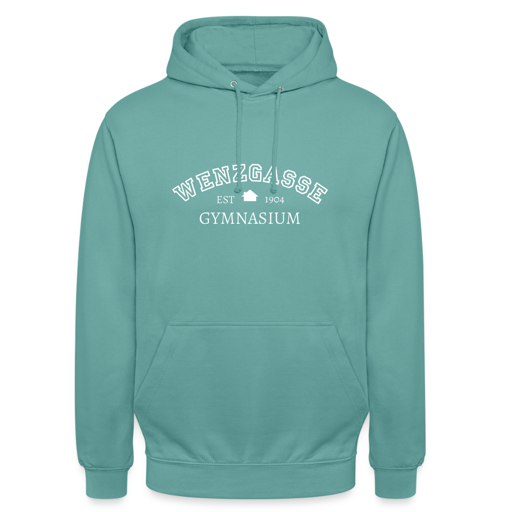 GRG13 Wenzgasse- Hoodie (Design 2) - pastel turquoise
