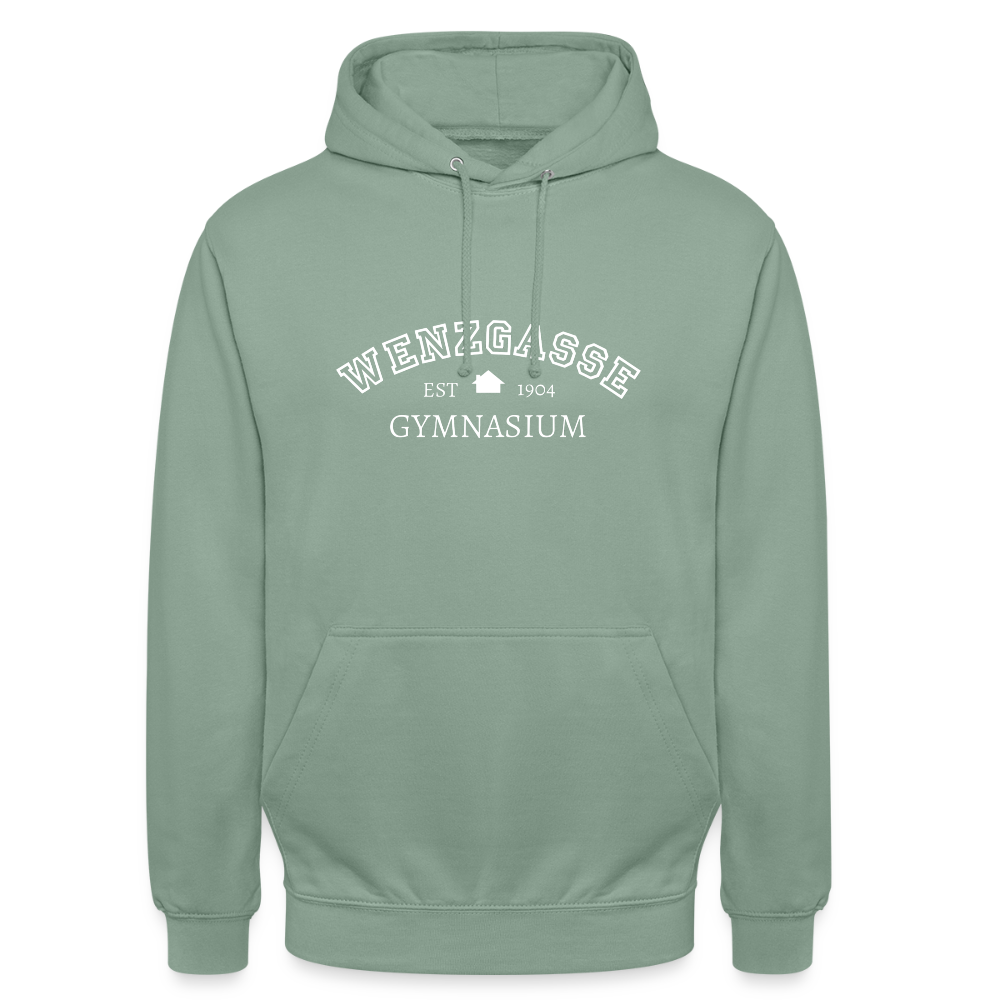 GRG13 Wenzgasse- Hoodie (Design 2) - steel green