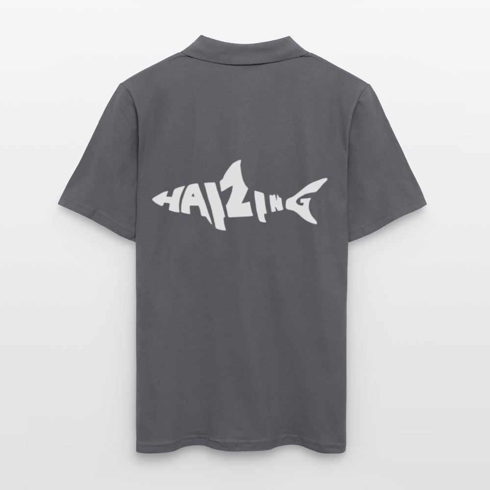 Haizingergymnasium- Polo Shirt - charcoal grey