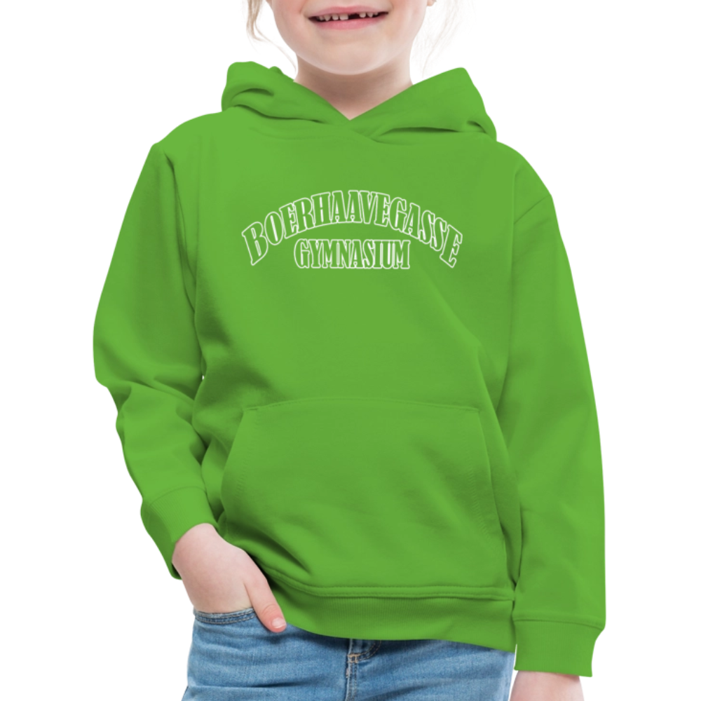 Boga3- Kinder Hoodie - light green