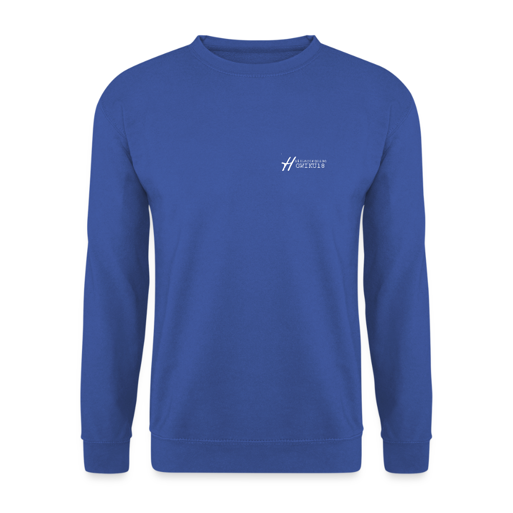 Haizingergymnasium- Sweatshirt - royal blue