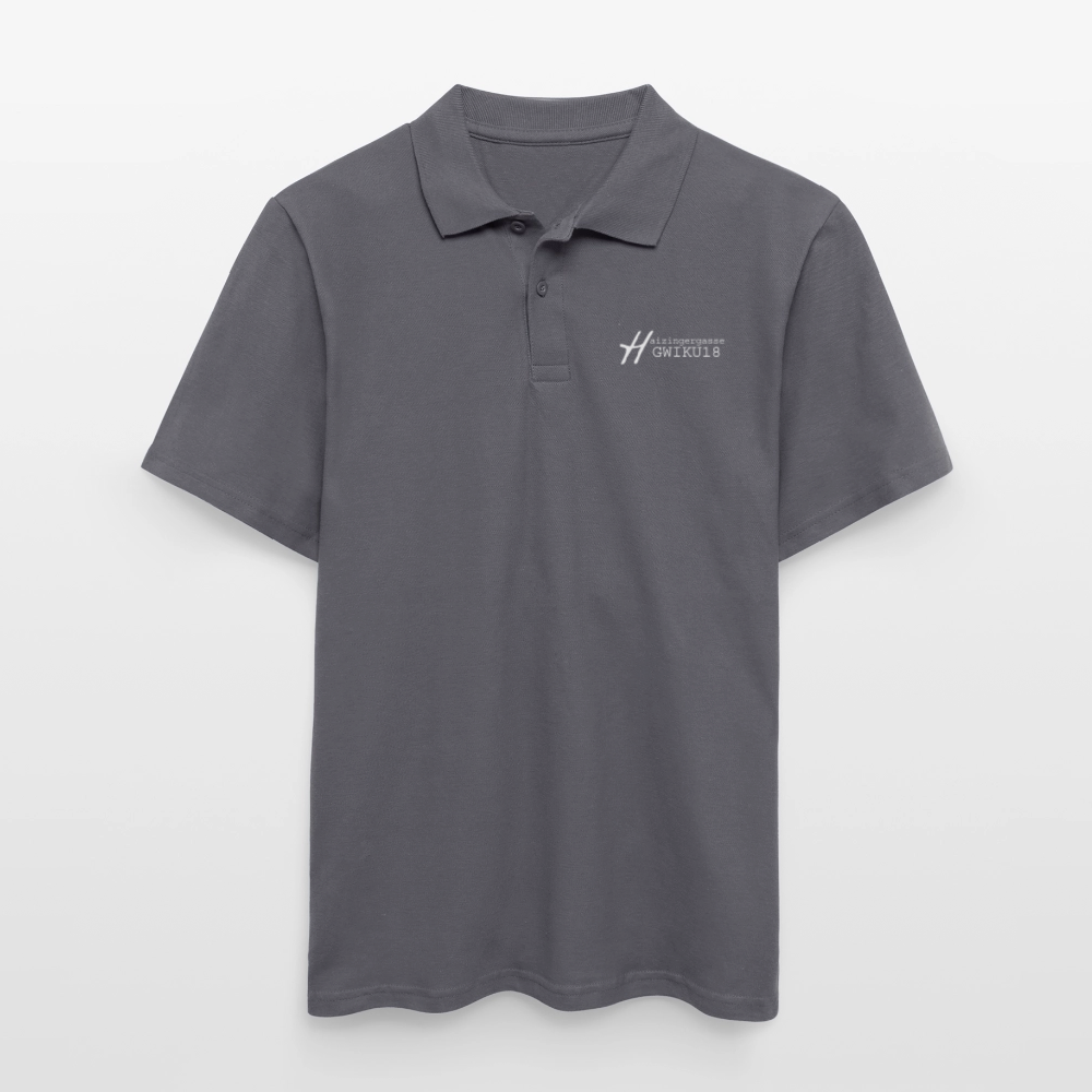 Haizingergymnasium- Polo Shirt - charcoal grey