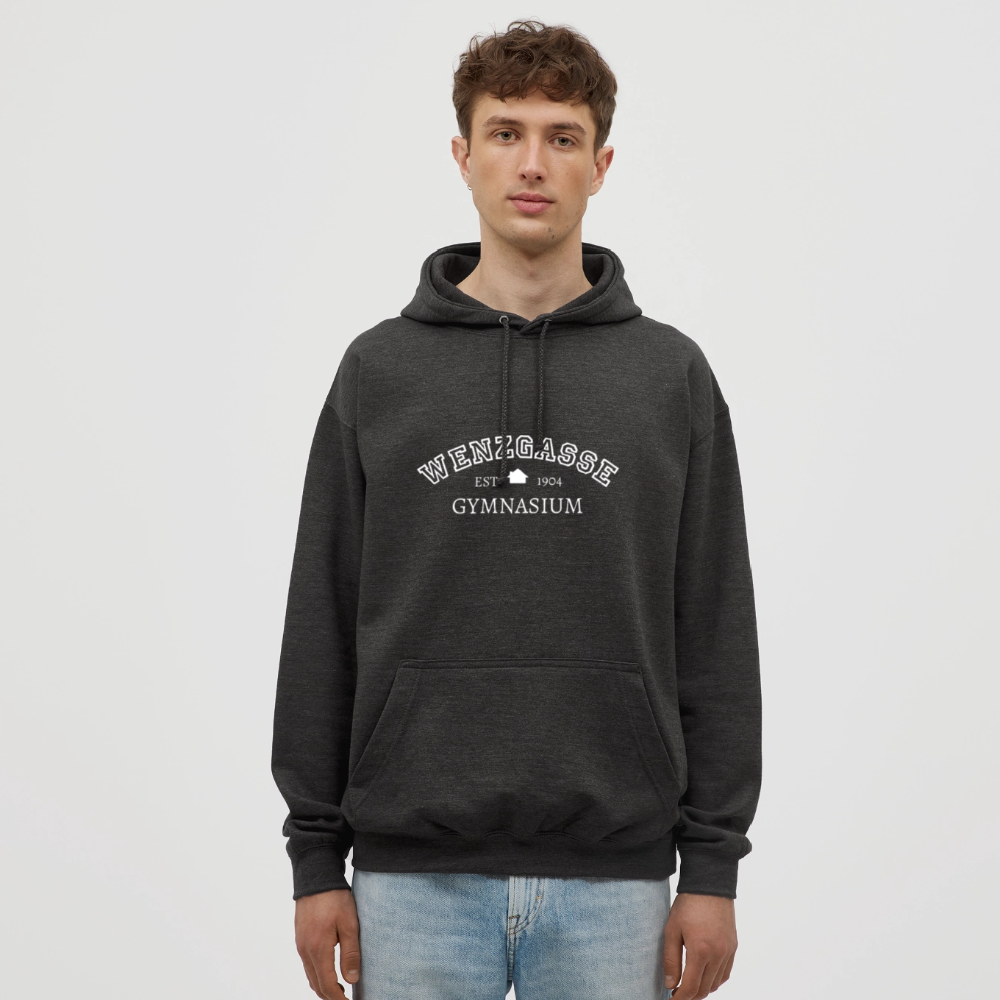GRG13 Wenzgasse- Hoodie (Design 2) - charcoal grey