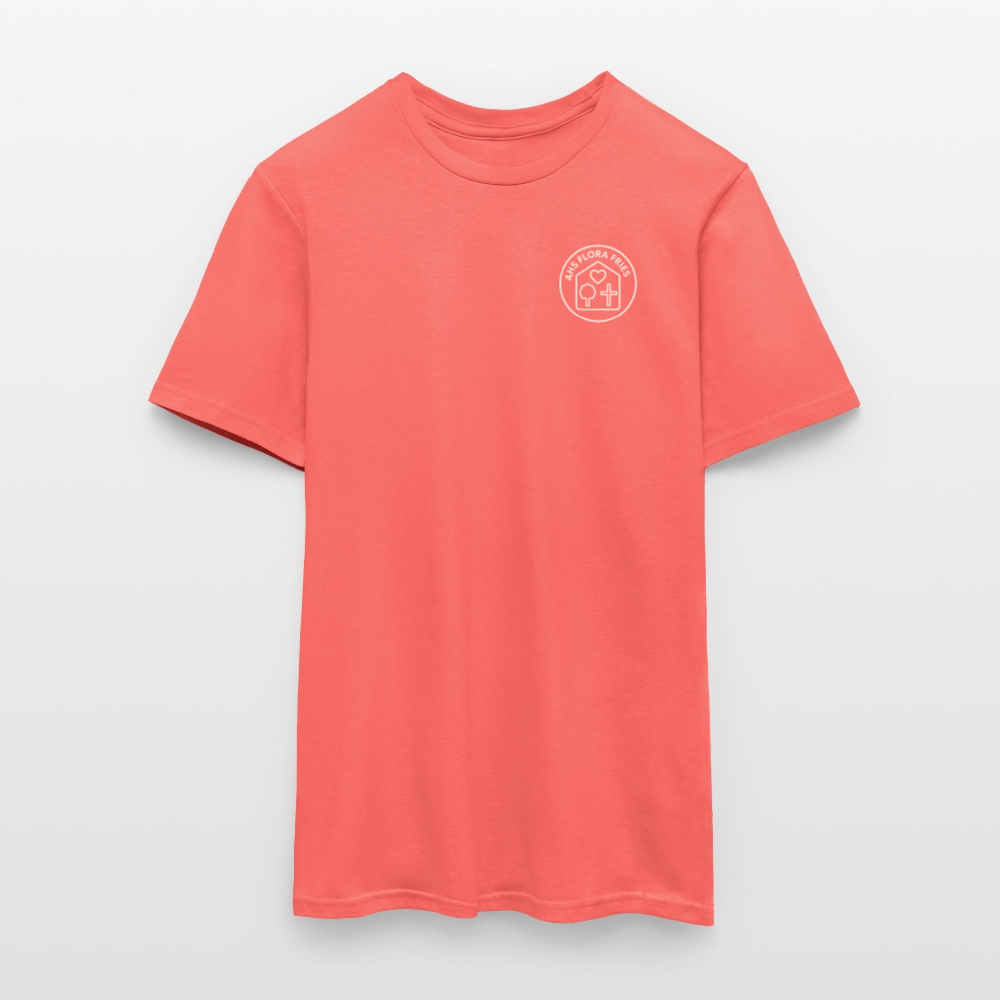 AHS Flora Fries- T-Shirt - coral