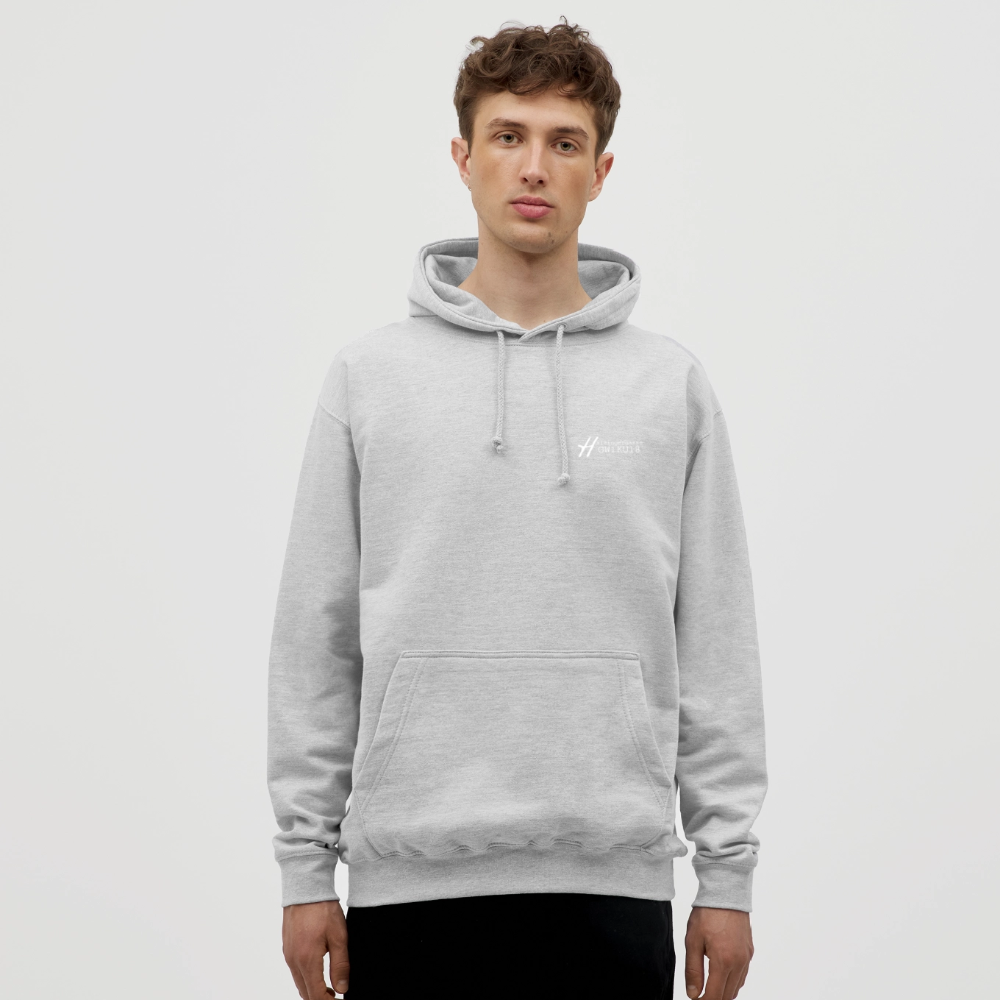 Haizingergymnasium- Hoodie - light heather grey