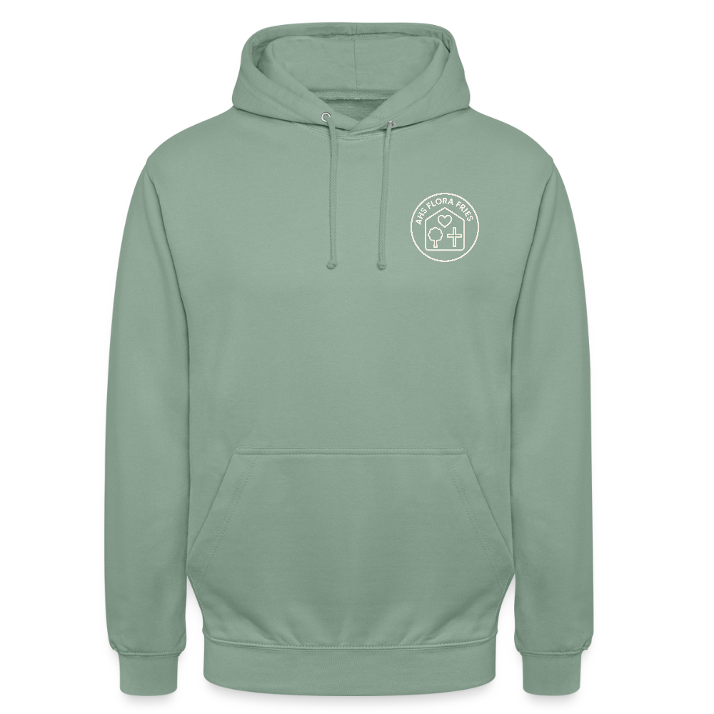 AHS Flora Fries- Unisex Hoodie - steel green