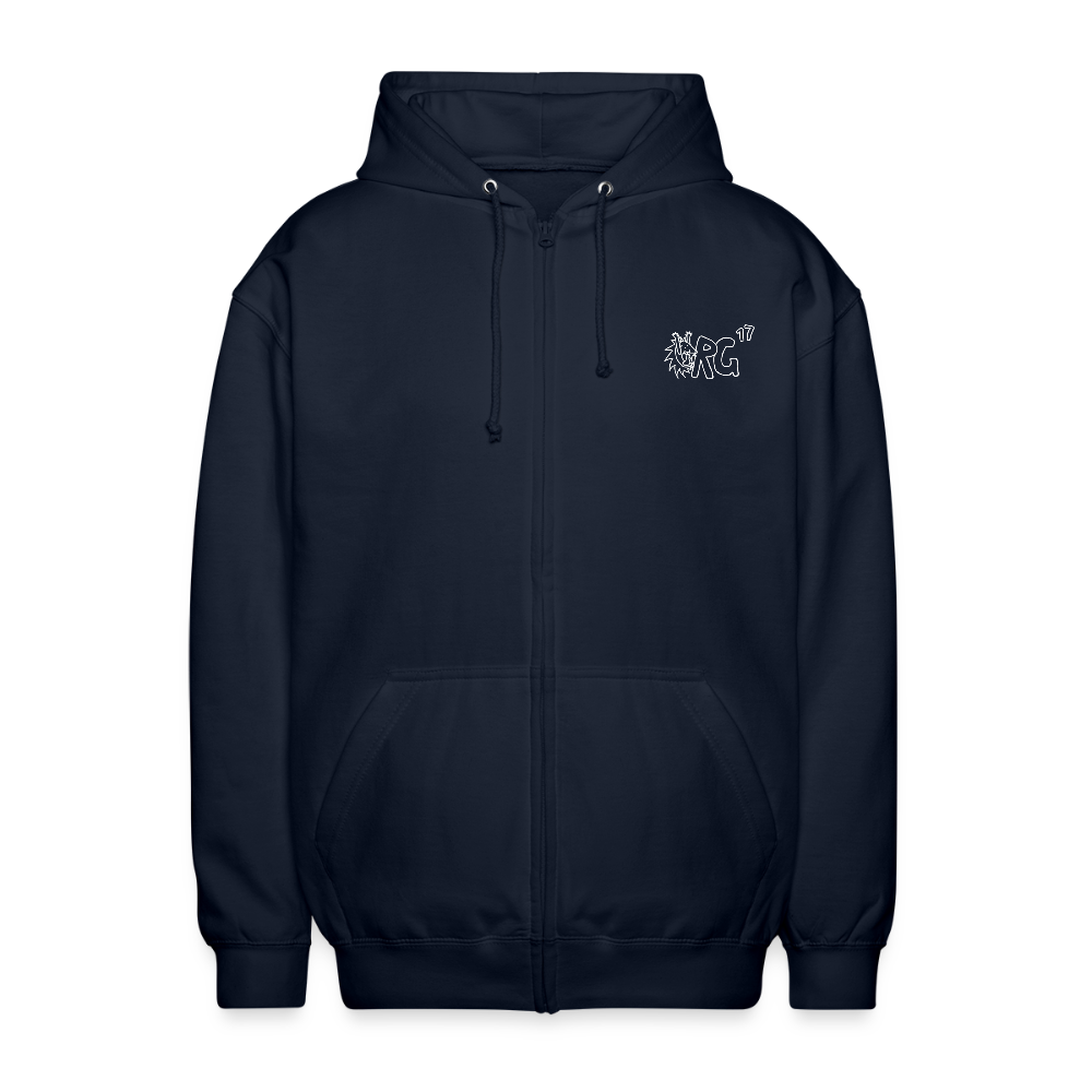 AHS Geblergasse Kapuzenjacke - navy