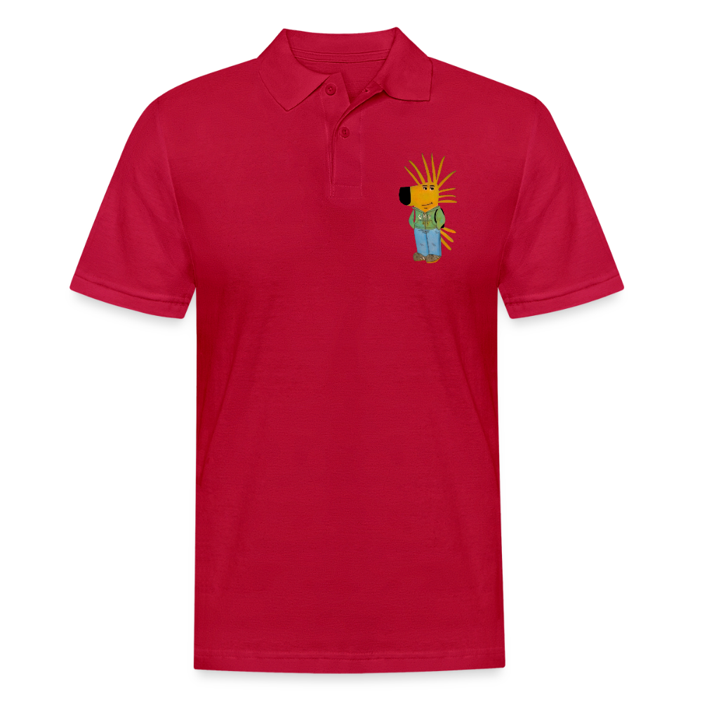 AHS Geblergasse Polo Shirt - cherry red