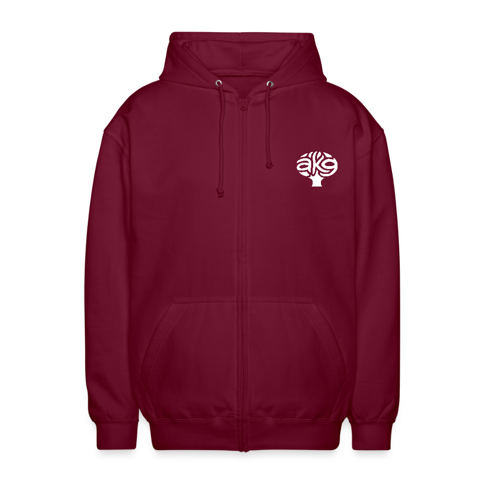 Anton-Krieger-Gasse Kapuzenjacke - bordeaux
