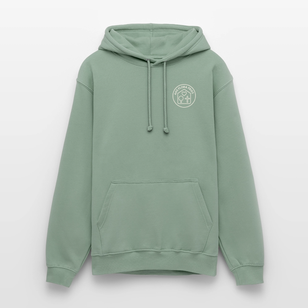 AHS Flora Fries- Unisex Hoodie - steel green