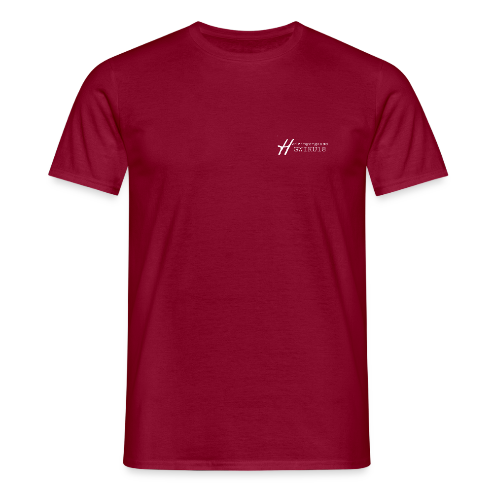 Haizingergymnasium- T-Shirt - brick red