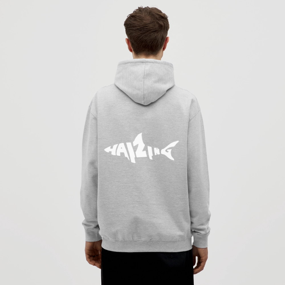 Haizingergymnasium- Hoodie - light heather grey