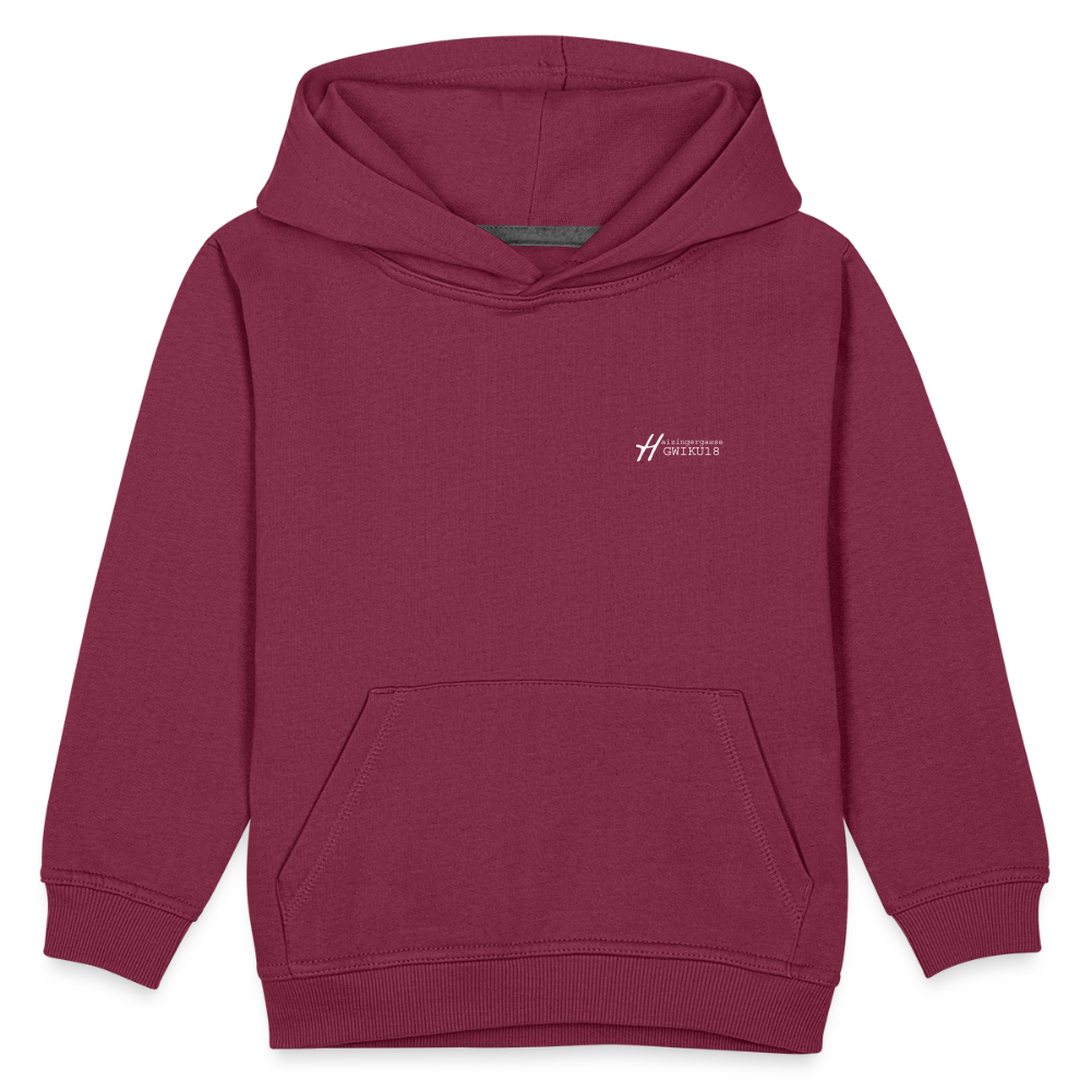 Haizingergymnasium- Hoodie - bordeaux