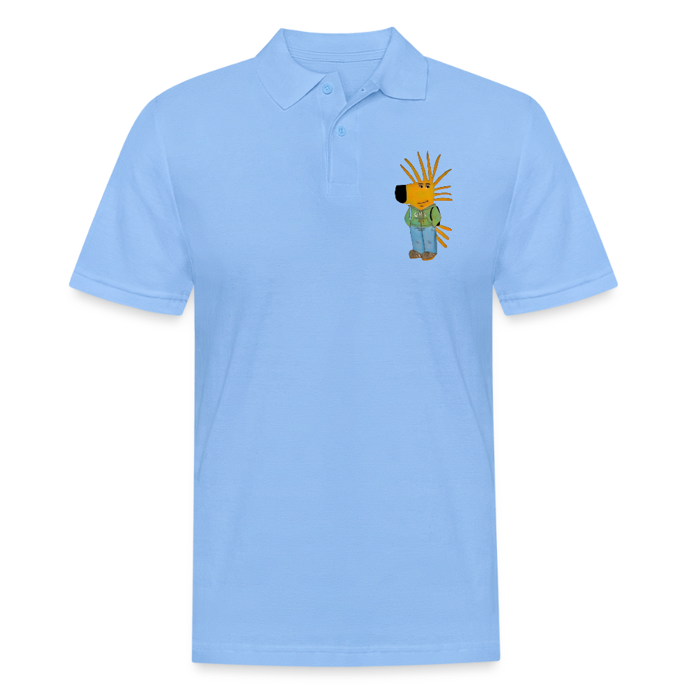 AHS Geblergasse Polo Shirt - sky blue