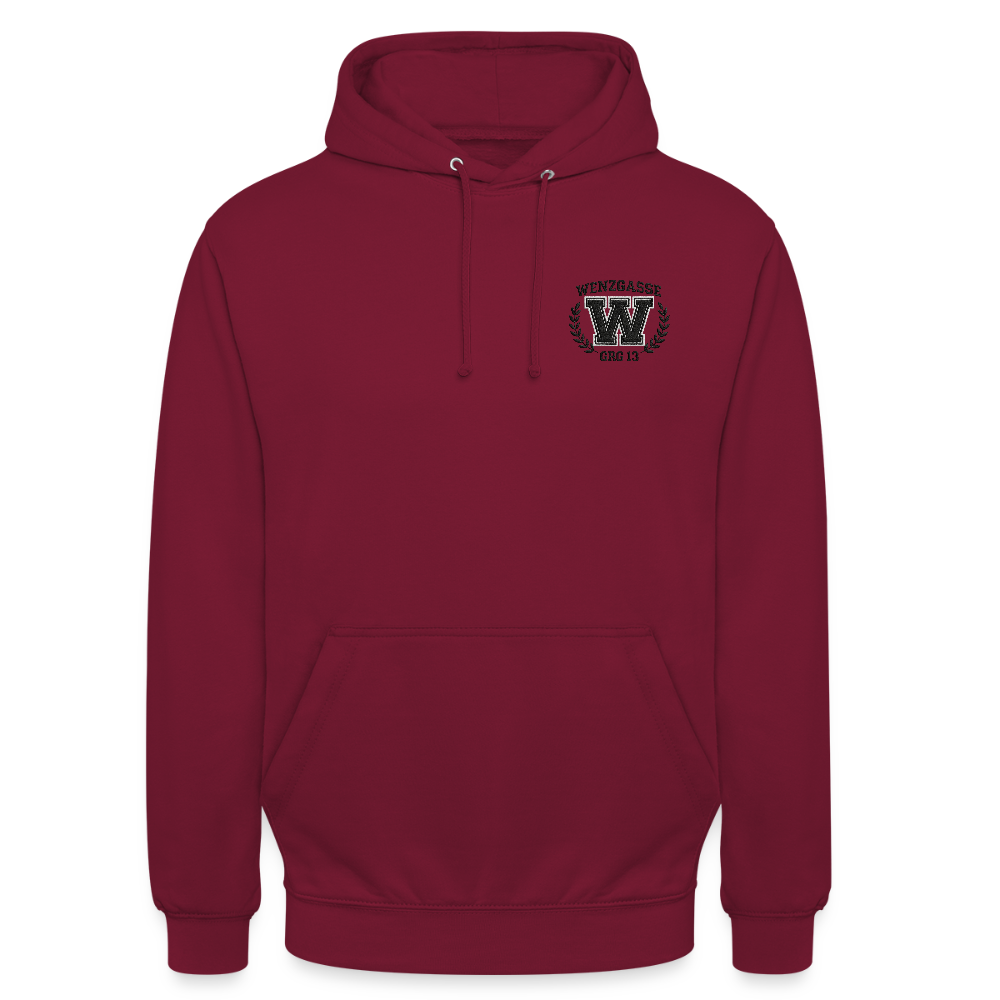 GRG 13 Wenzgasse- Hoodie - bordeaux