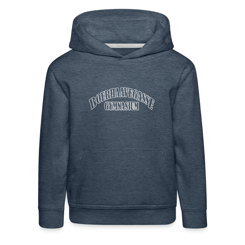 Boga3- Kinder Hoodie - heather denim
