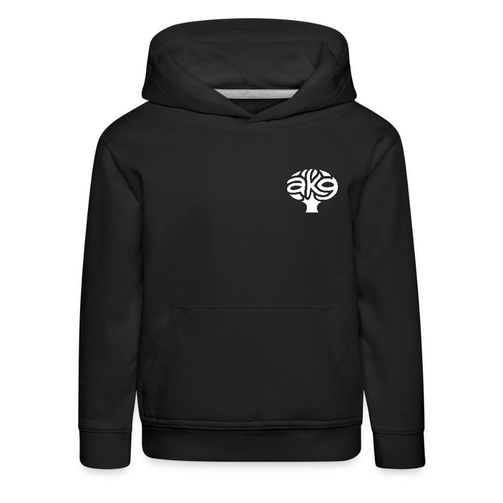 Anton-Krieger-Gasse Kinder Hoodie - black