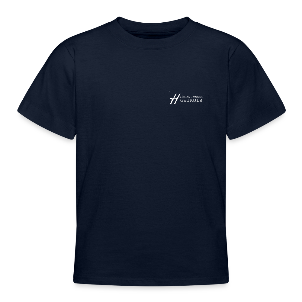 Haizingergymnasium- Kinder T-Shirt - navy