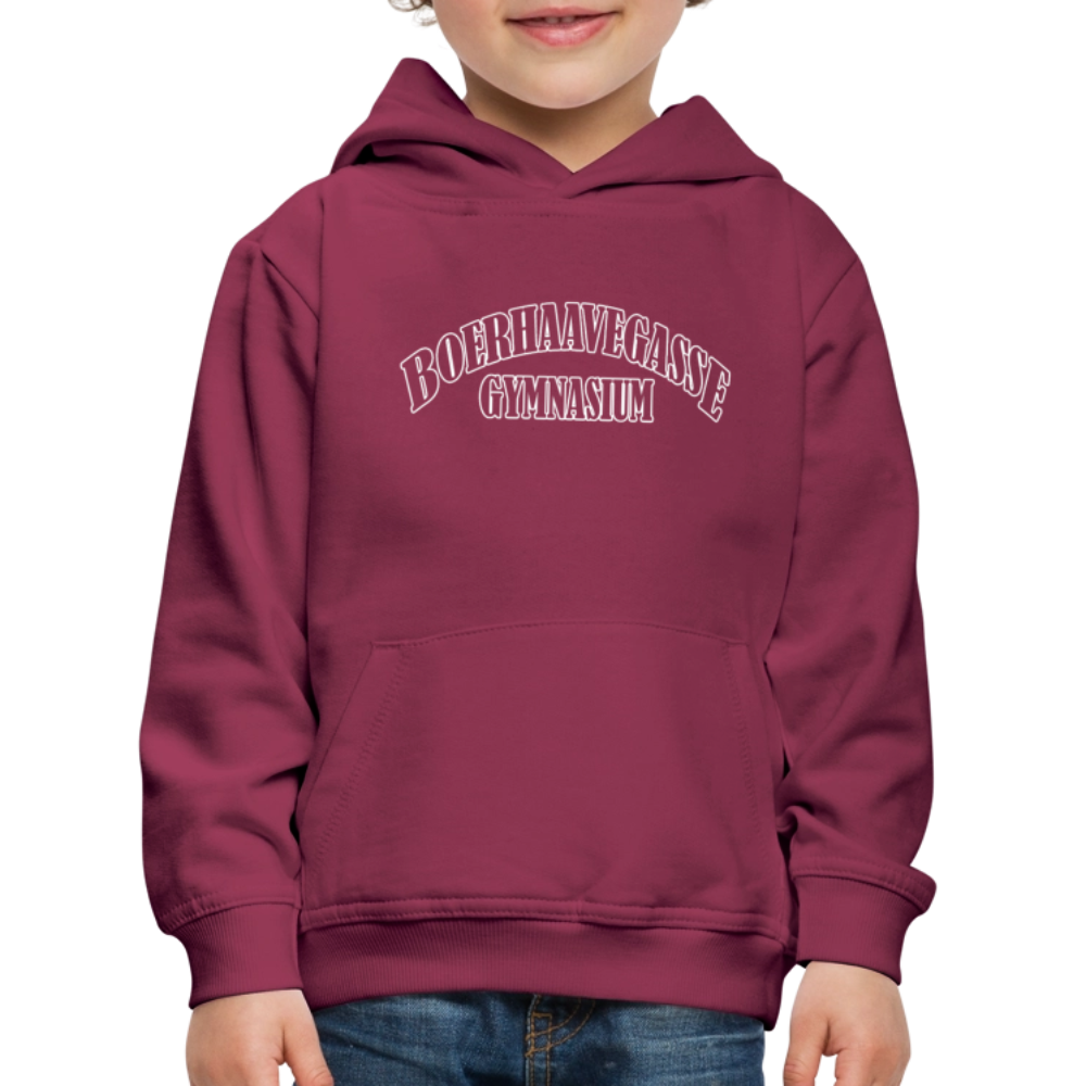 Boga3- Kinder Hoodie - bordeaux