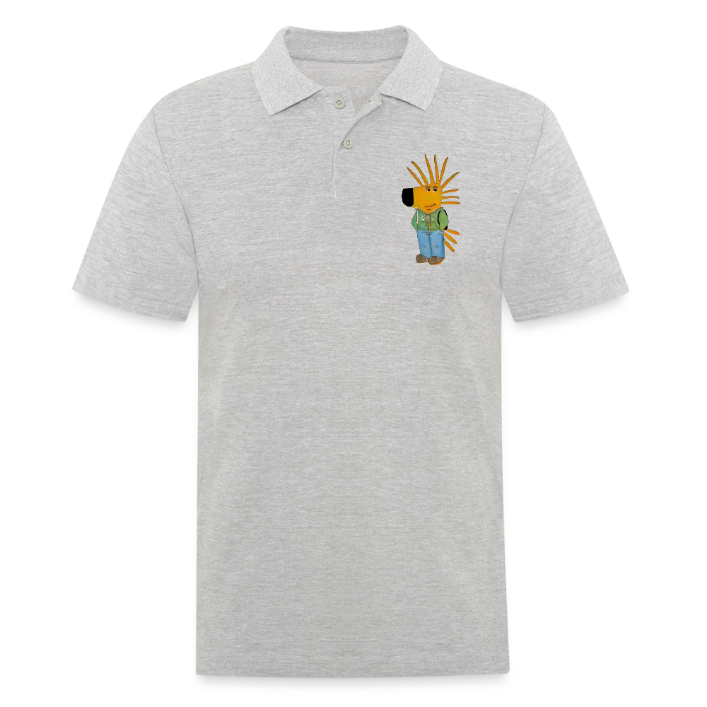 AHS Geblergasse Polo Shirt - heather grey