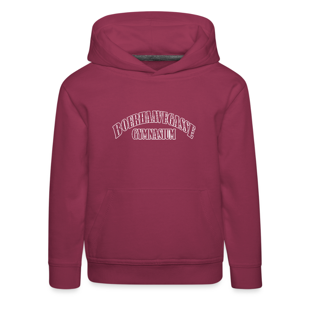 Boga3- Kinder Hoodie - bordeaux