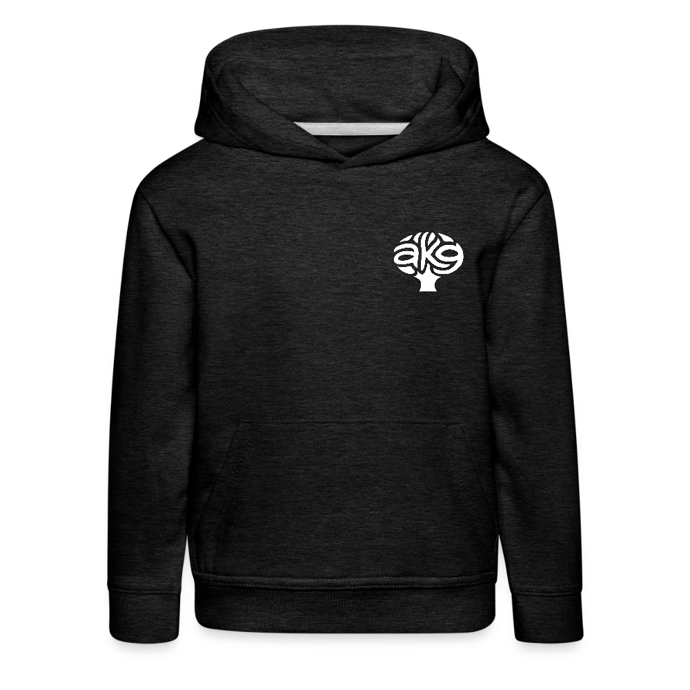 Anton-Krieger-Gasse Kinder Hoodie - charcoal grey