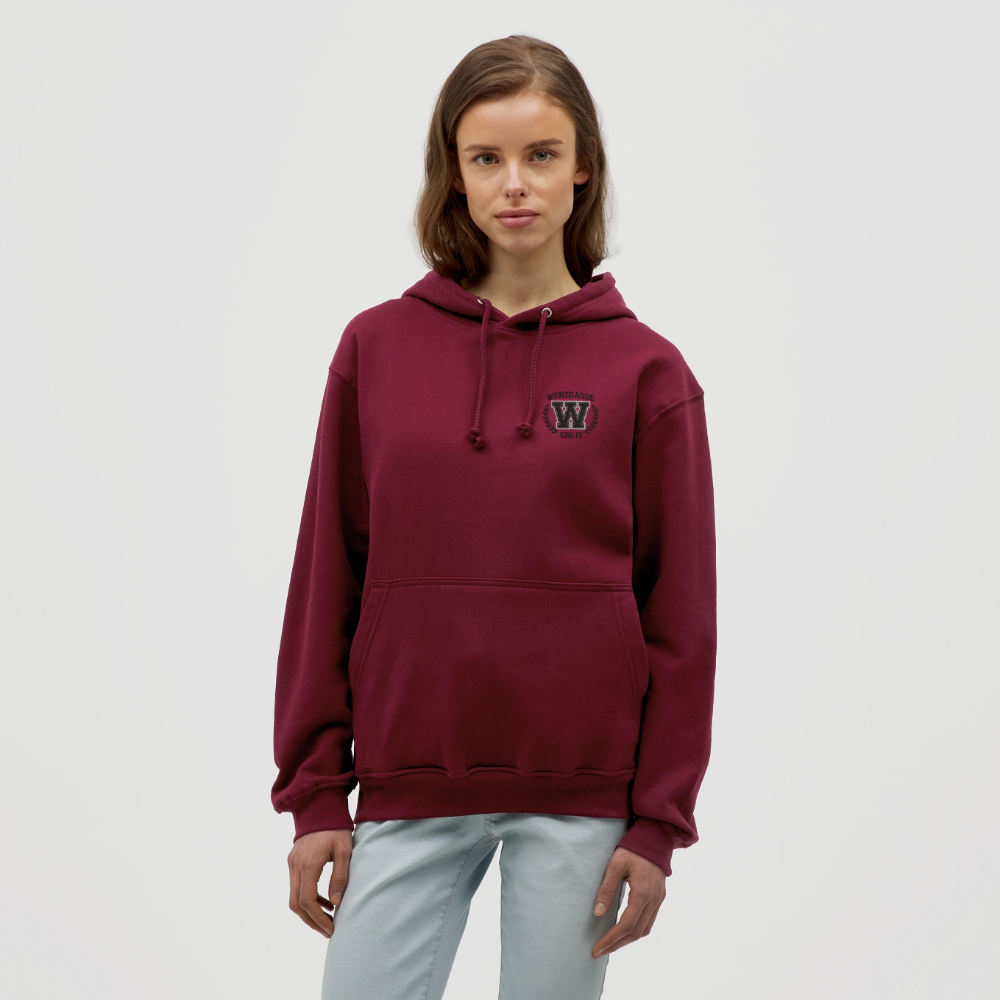 GRG 13 Wenzgasse- Hoodie - bordeaux