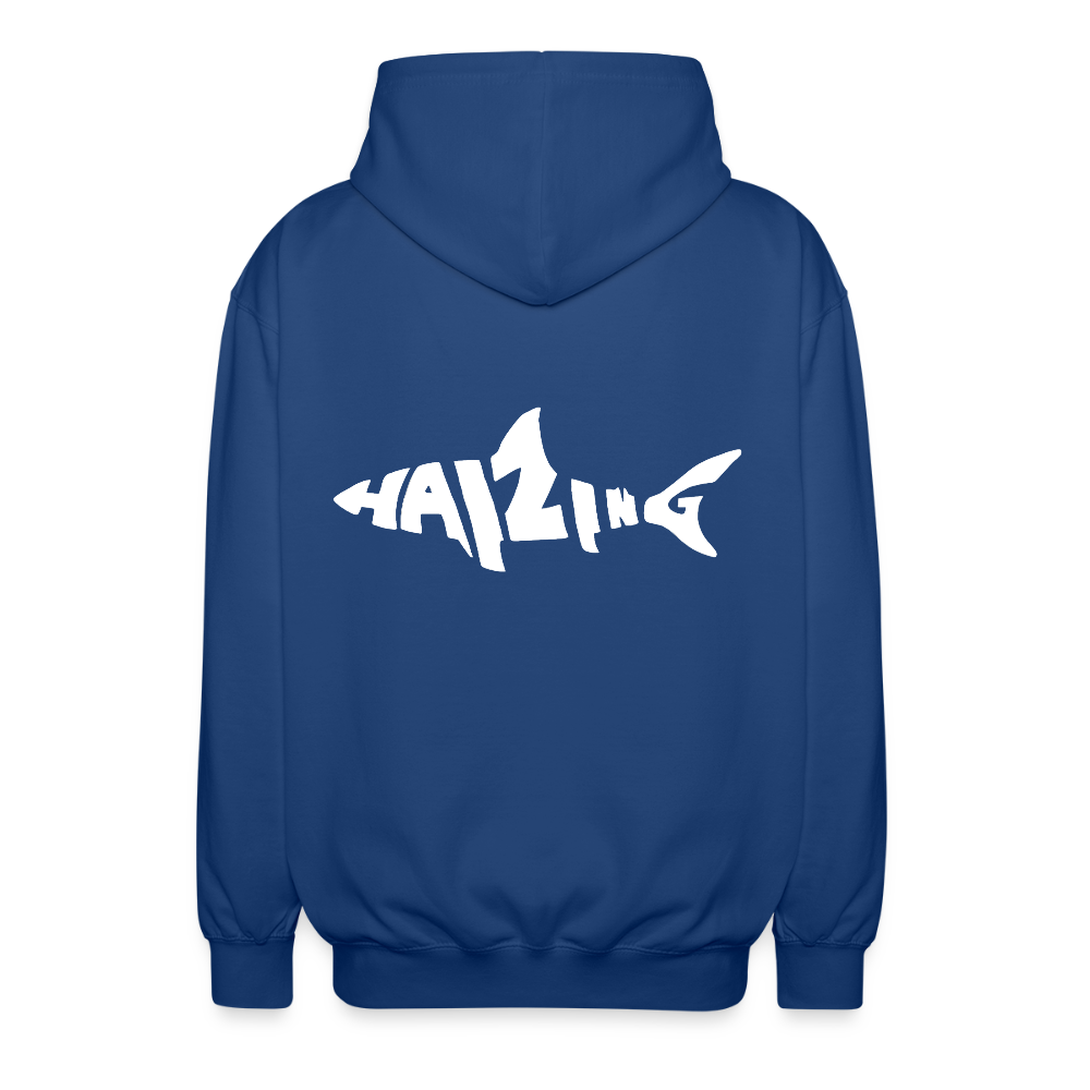 Haizingergymnasium- Kapuzenjacke - royal blue