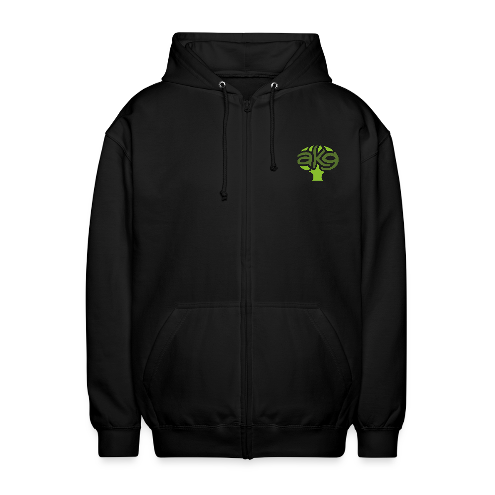 Anton-Krieger-Gasse Kapuzenjacke - black