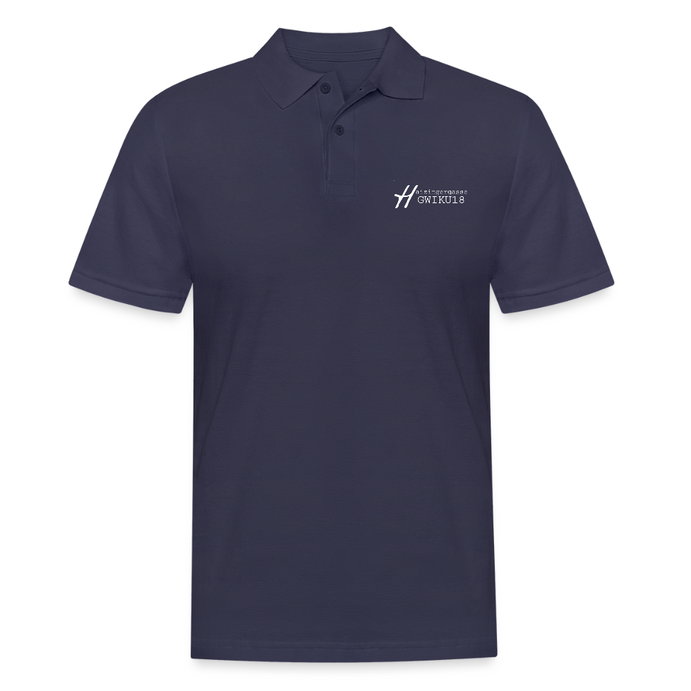 Haizingergymnasium- Polo Shirt - navy