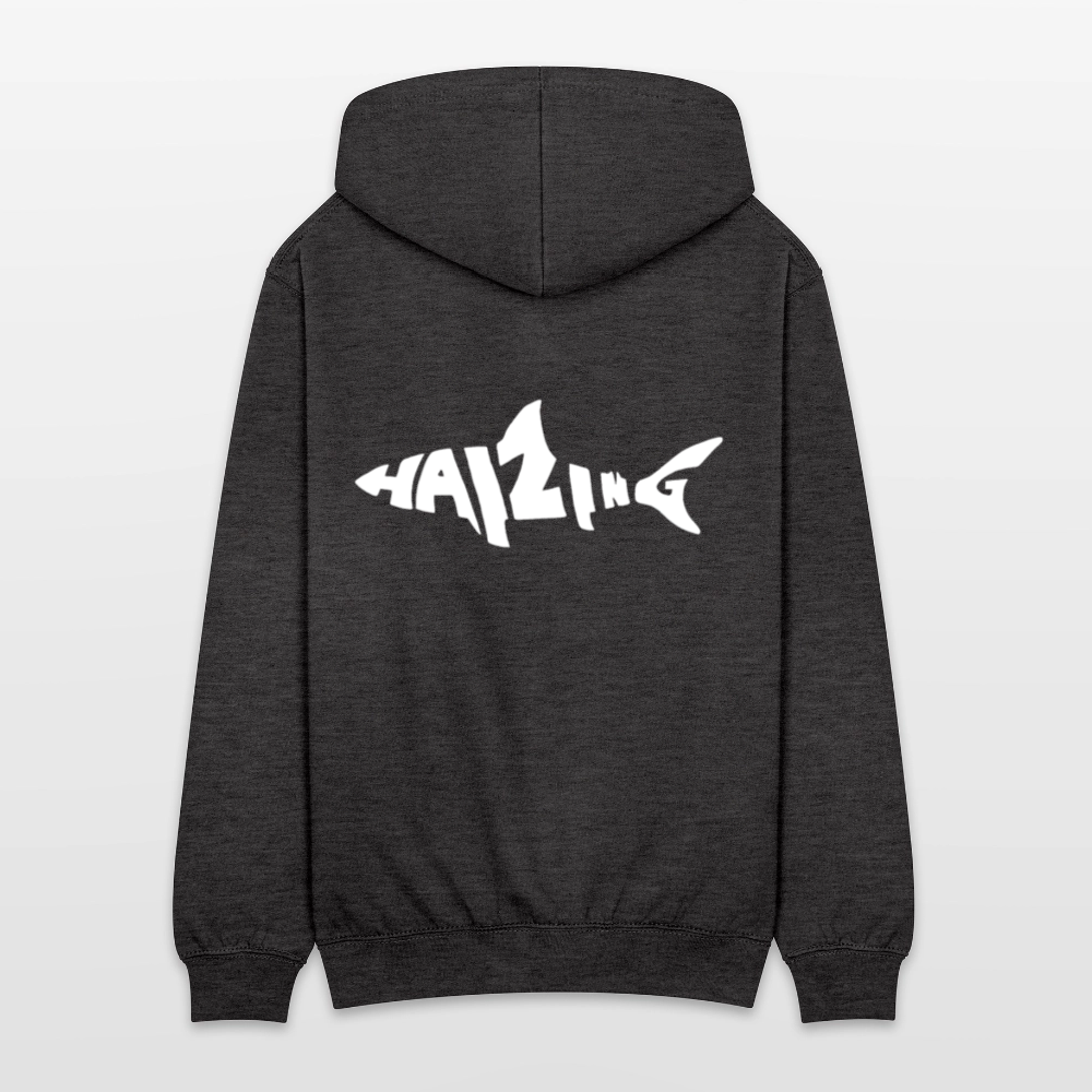 Haizingergymnasium- Kapuzenjacke - charcoal grey