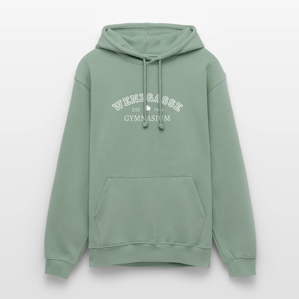 GRG13 Wenzgasse- Hoodie (Design 2) - steel green