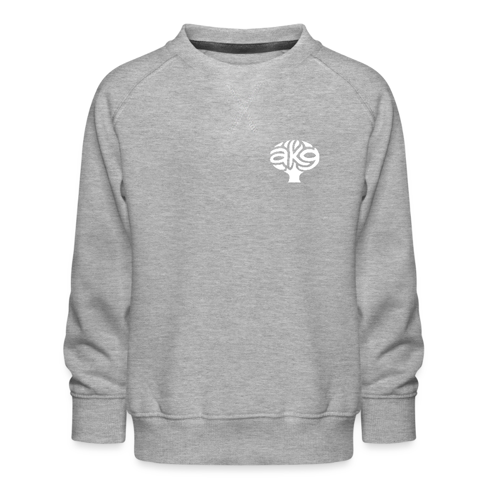 Anton-Krieger-Gasse Kinder Sweatshirt - heather grey
