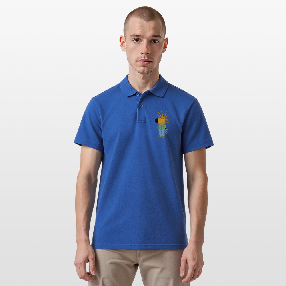 AHS Geblergasse Polo Shirt - royal blue