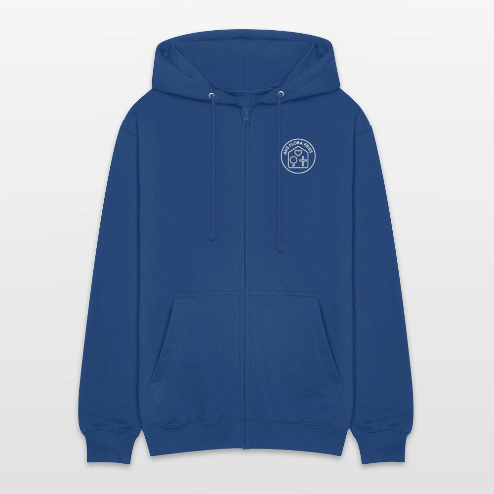 AHS Flora Fries- Unisex Hooded Jacket - royal blue