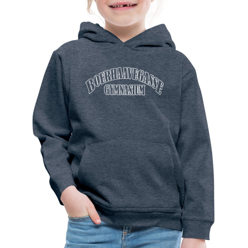 Boga3- Kinder Hoodie - heather denim