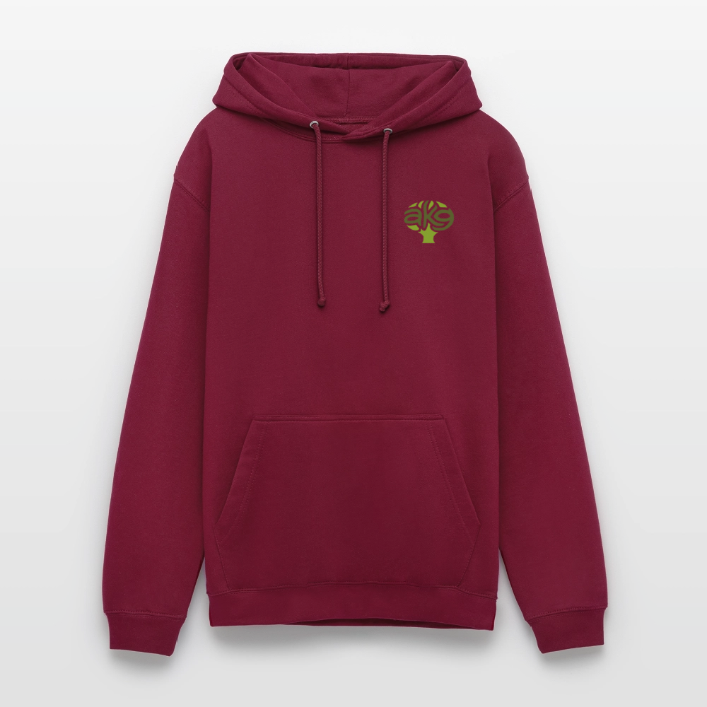 Anton-Krieger-Gasse Hoodie - bordeaux