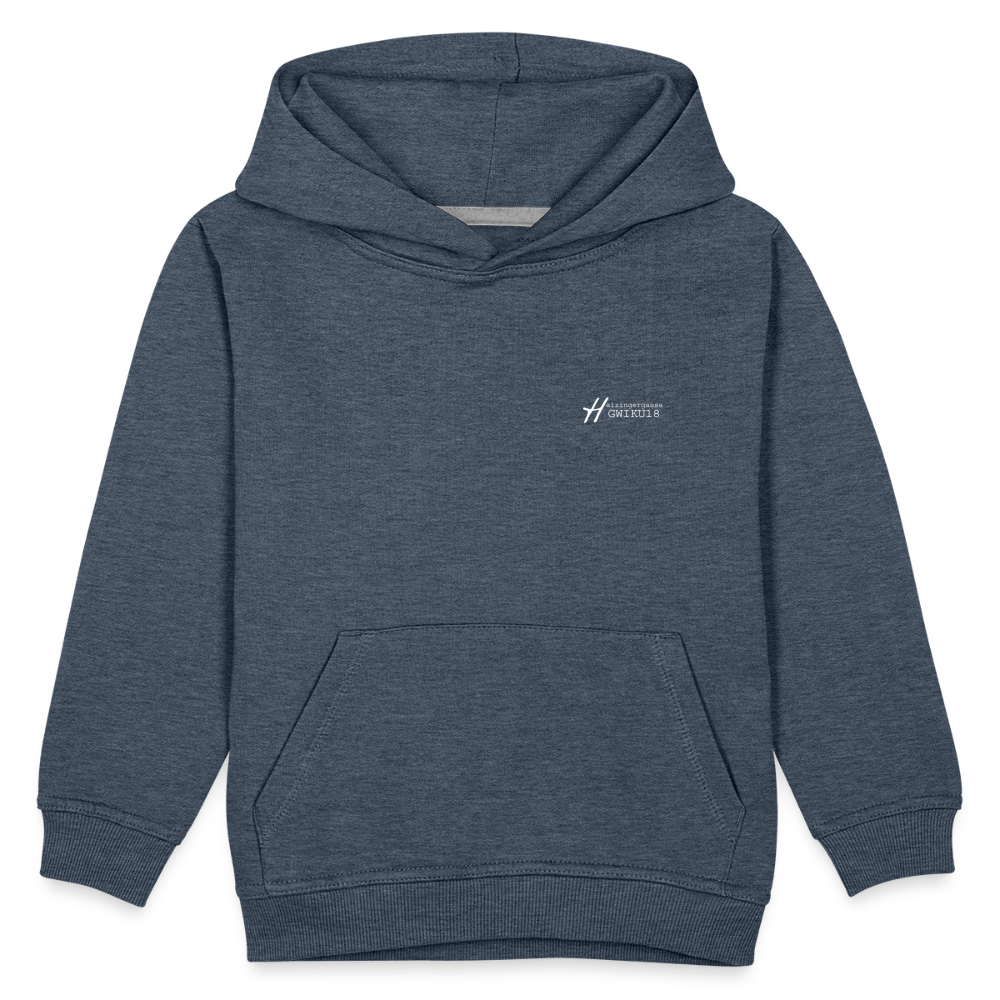 Haizingergymnasium- Hoodie - heather denim