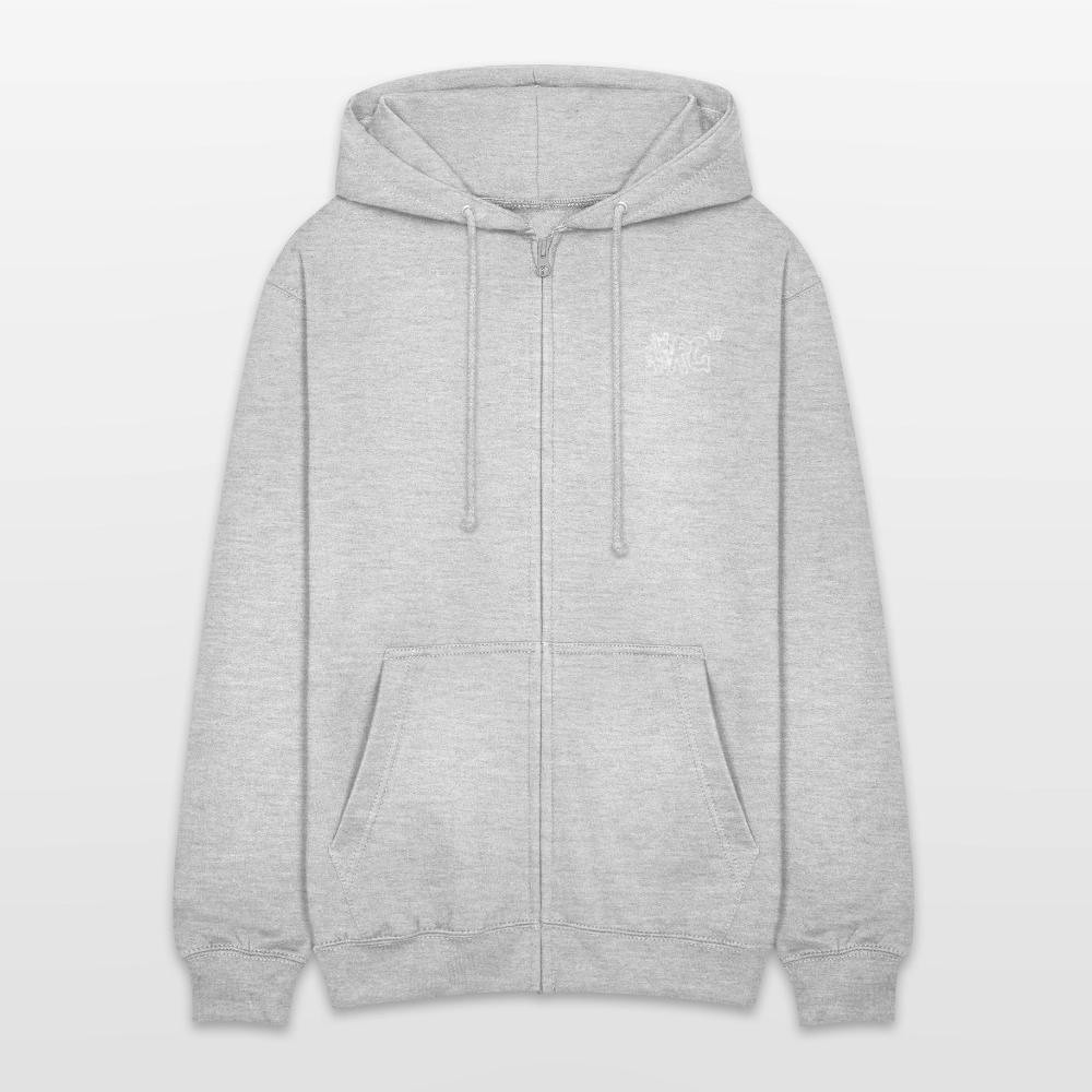 AHS Geblergasse Kapuzenjacke - light heather grey