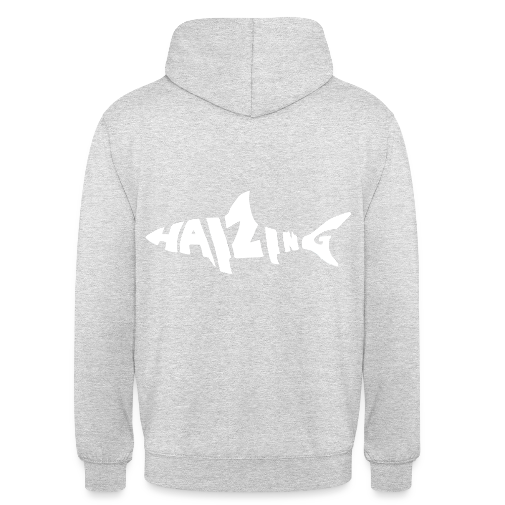 Haizingergymnasium- Hoodie - light heather grey