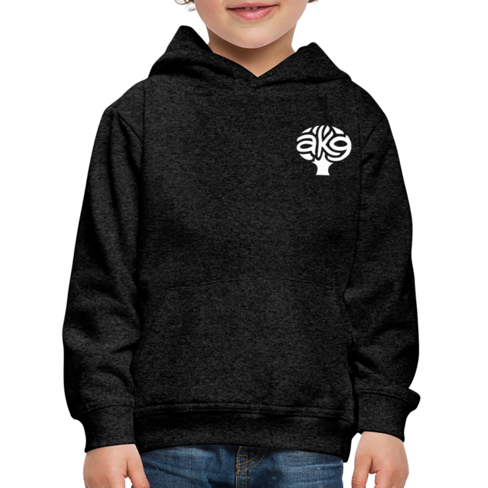 Anton-Krieger-Gasse Kinder Hoodie - charcoal grey