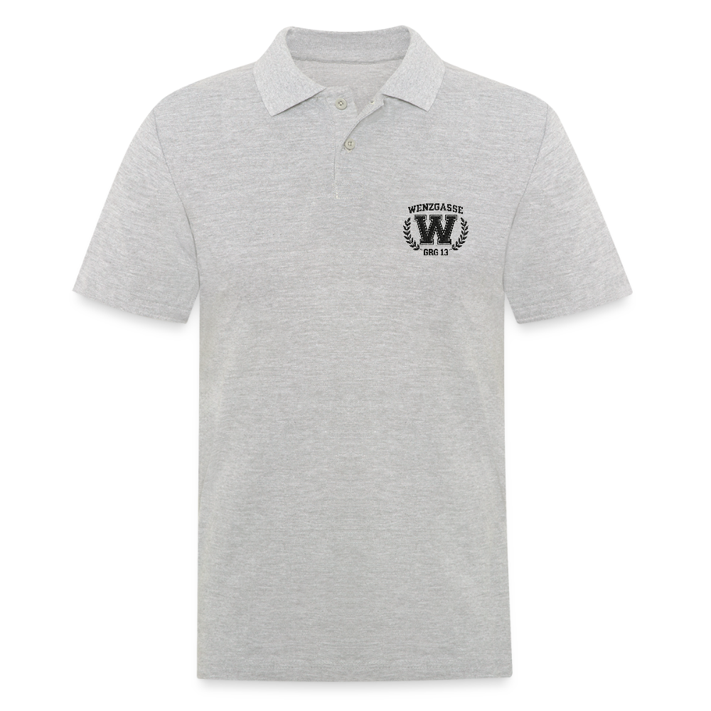 GRG13 Wenzgasse- Polo Shirt - heather grey