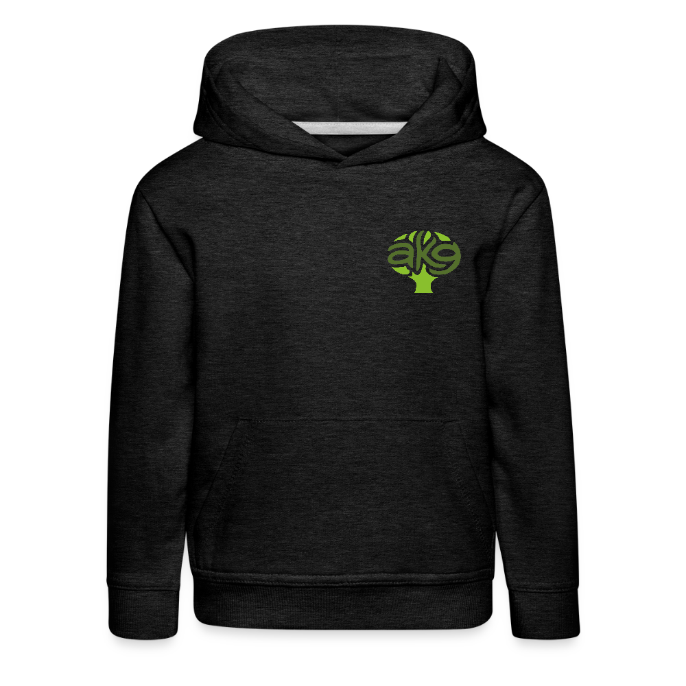 Anton-Krieger-Gasse Kinder Hoodie - charcoal grey