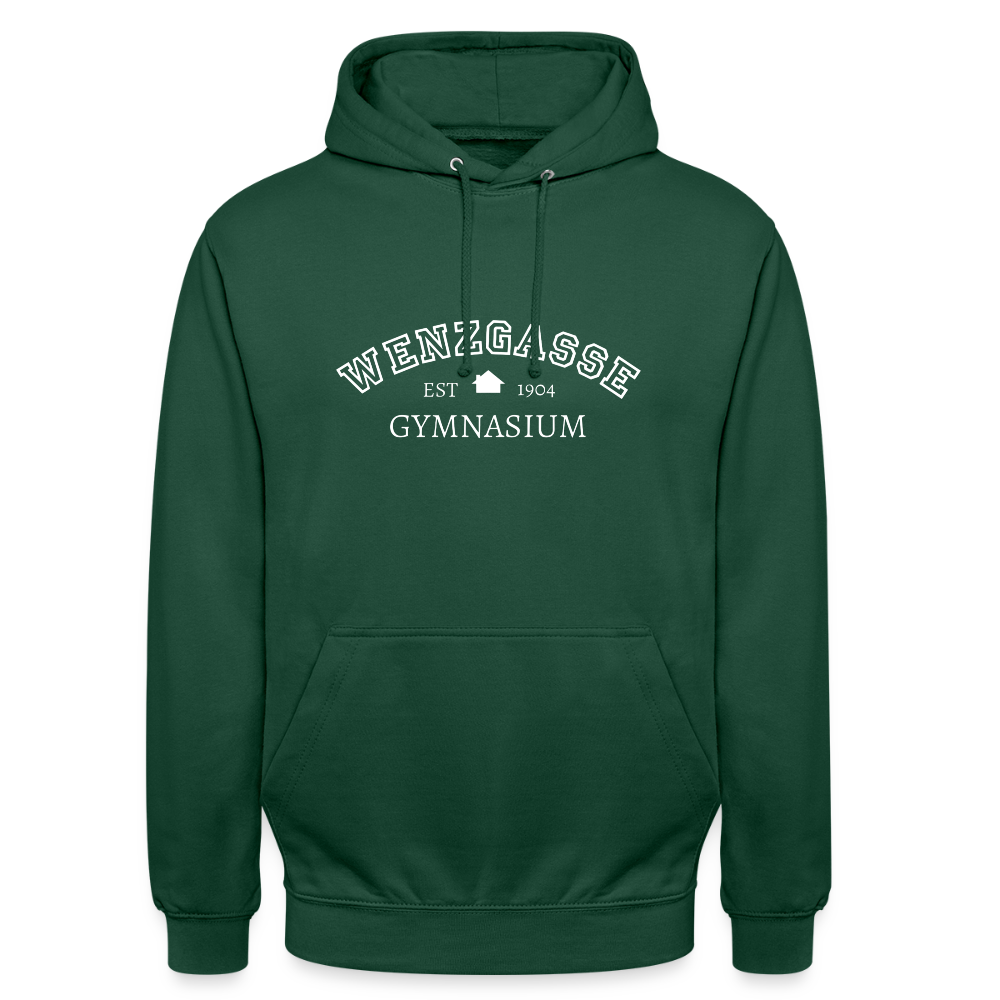 GRG13 Wenzgasse- Hoodie (Design 2) - bottle green