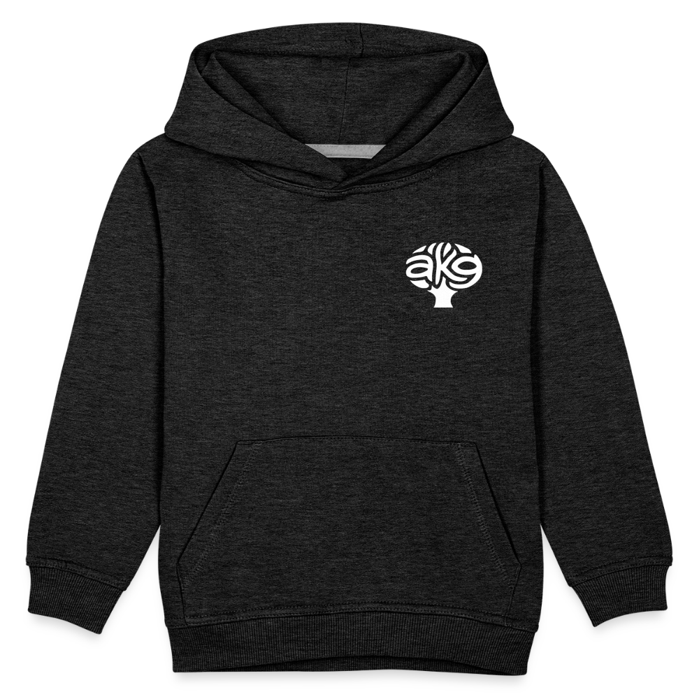 Anton-Krieger-Gasse Kinder Hoodie - charcoal grey