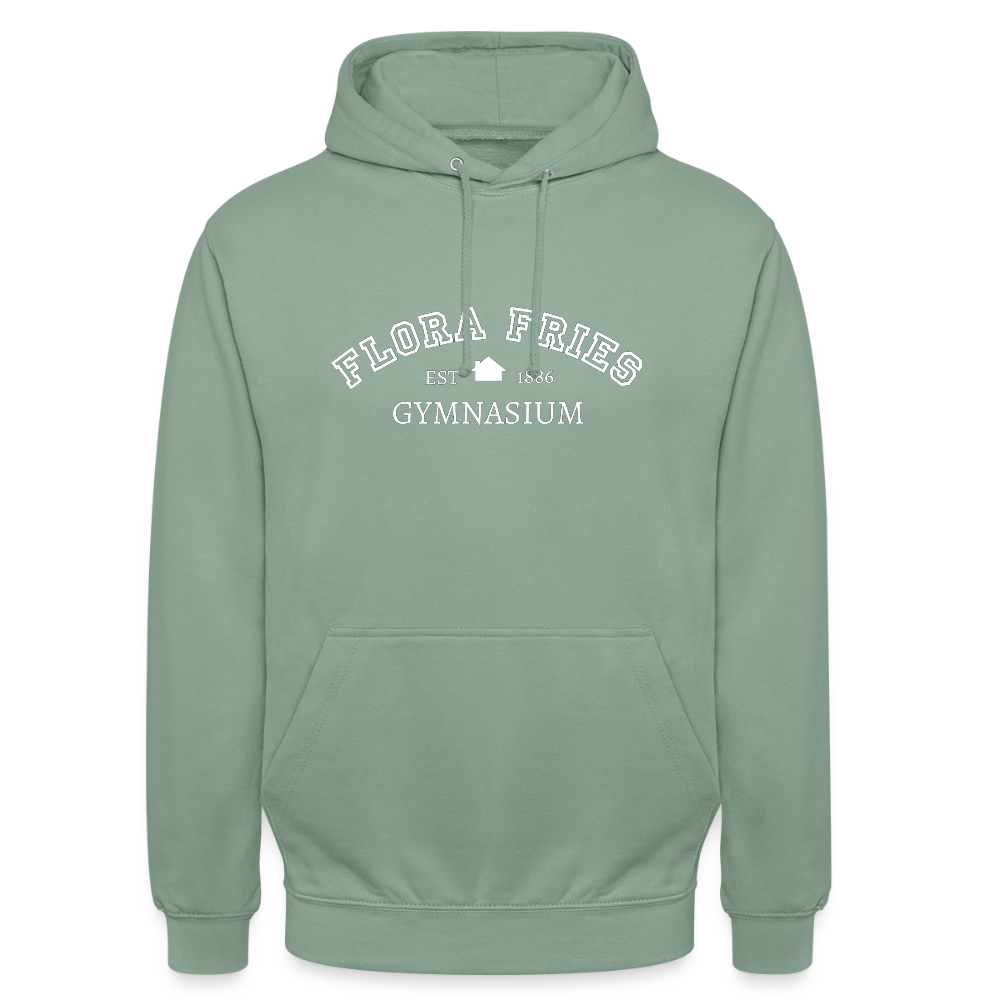 AHS Flora Fries- Unisex Hoodie - steel green