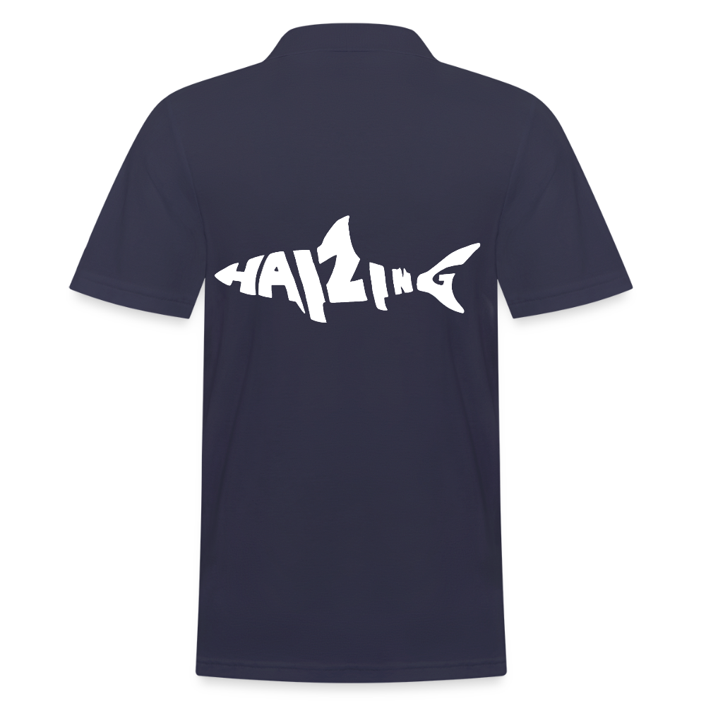 Haizingergymnasium- Polo Shirt - navy