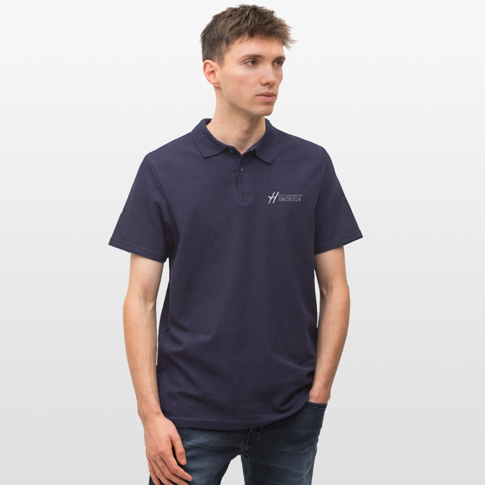 Haizingergymnasium- Polo Shirt - navy