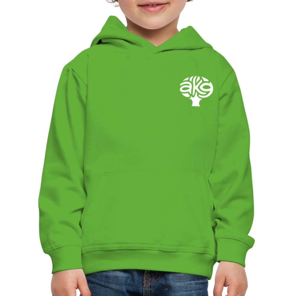 Anton-Krieger-Gasse Kinder Hoodie - light green